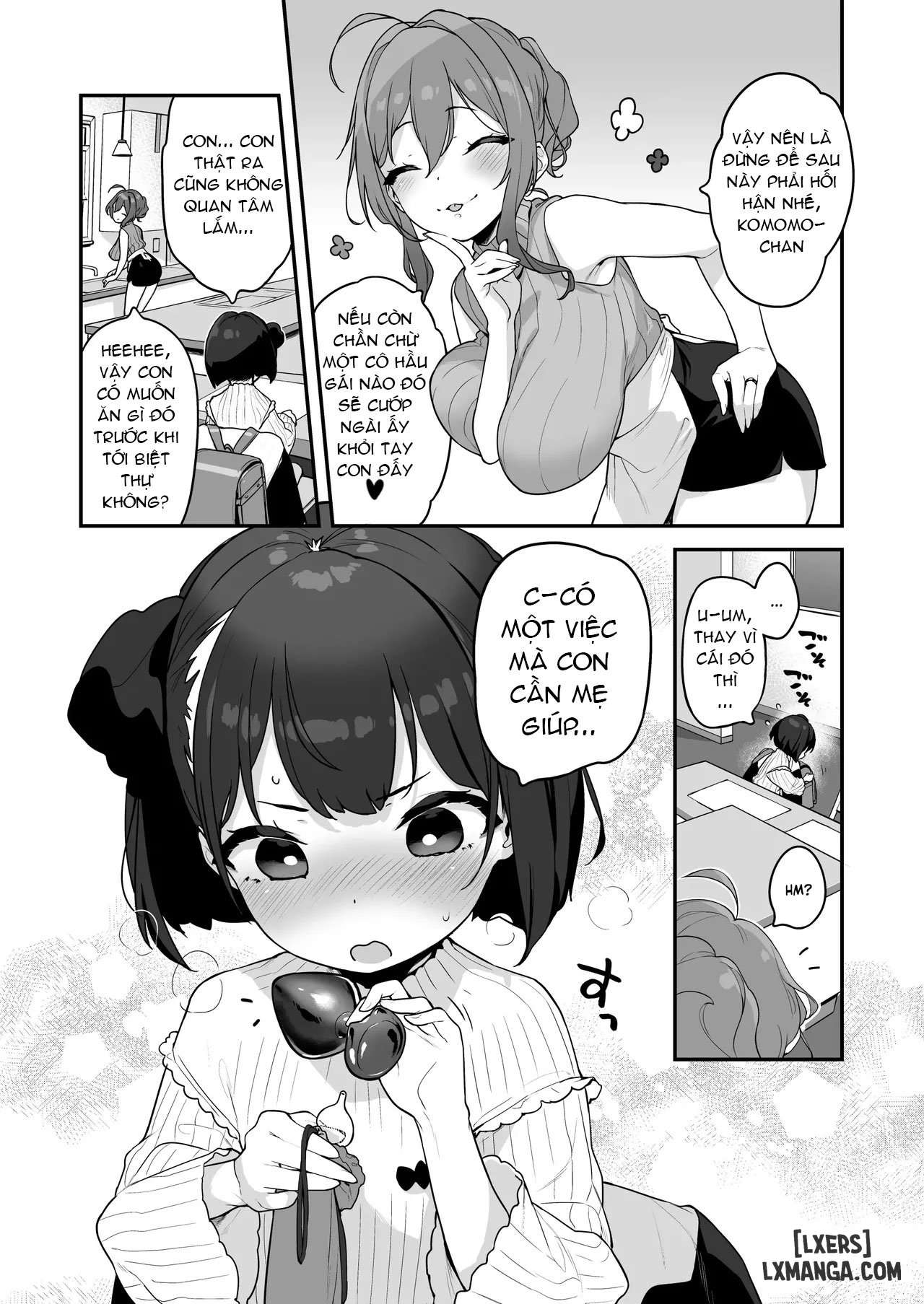 HentaiVN.net - Ảnh 11 - Komomo Là Hầu Gái Loli Kiêm Bồn Chứa Tinh Cho Riêng Chủ Nhân - Chap 1