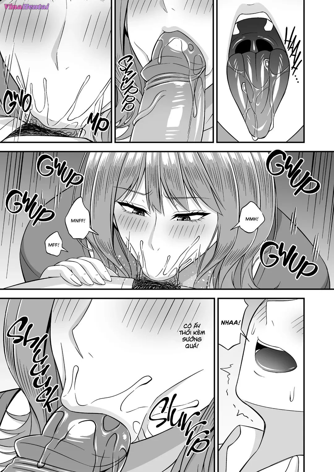HentaiVN.net - Ảnh 15 - Gần gũi với mẹ bạn ngực khủng - 1_oneshot