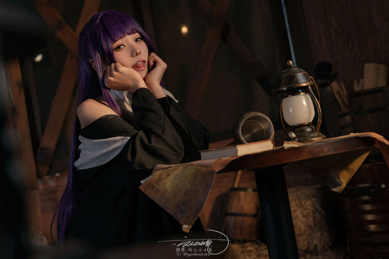 HentaiVN.net - Ảnh 14 - Cosplay Fern 黏黏团子兔 - 酩酊大喷菇 - Cosplay Fern