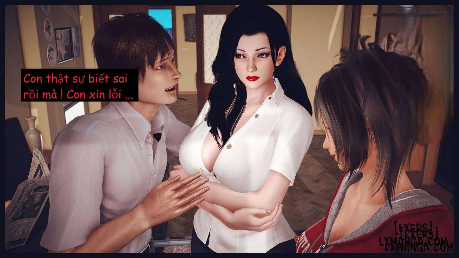 HentaiVN.net - Ảnh 13 - Đọc Sách Cùng Mẹ - Chap 1