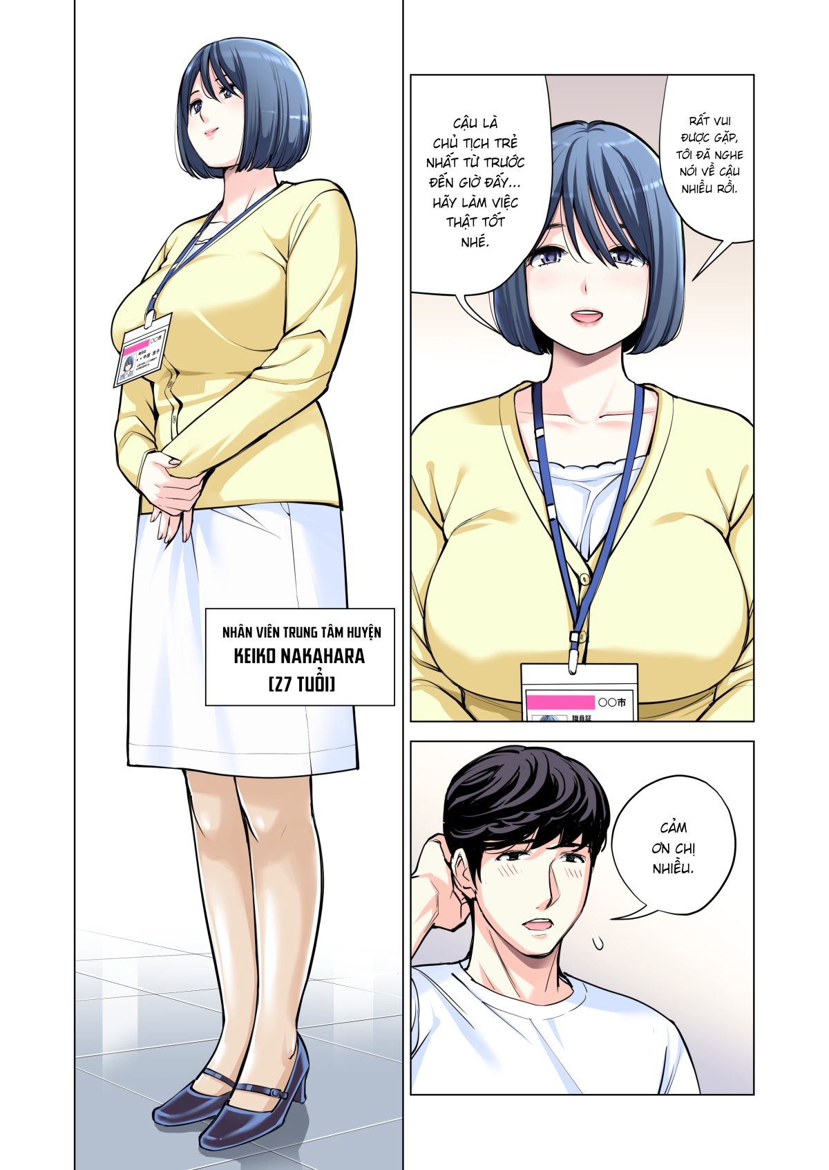 HentaiVN.net - Ảnh 14 - Những cô trợ lý đã có chồng 1-5 - Chap 3 Full màu