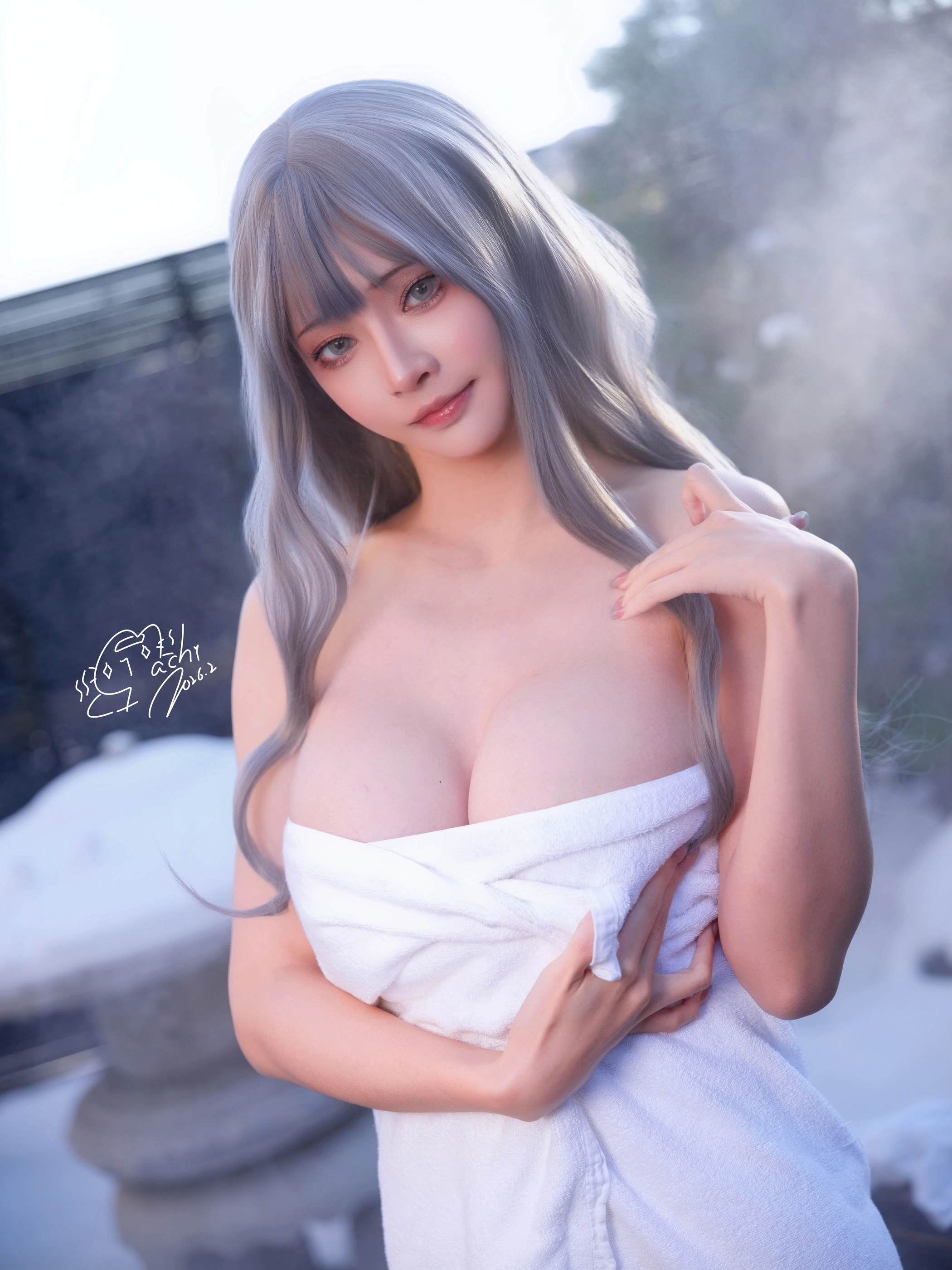 HentaiVN.net - Ảnh 15 - Machi馬吉 – Onsen “103 photos” - Chap 1