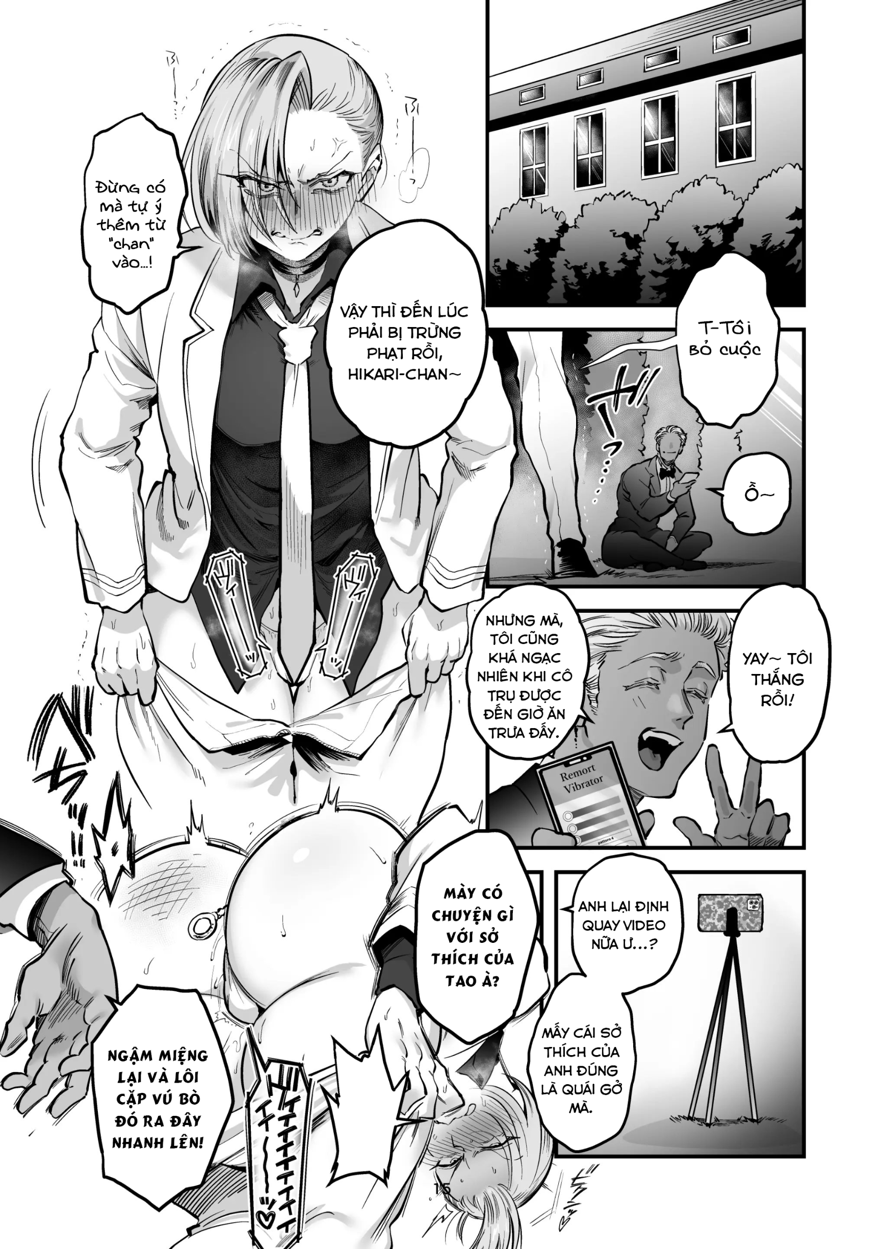 HentaiVN.net - Ảnh 15 - Hikari-kun Is Done For - Chap 1
