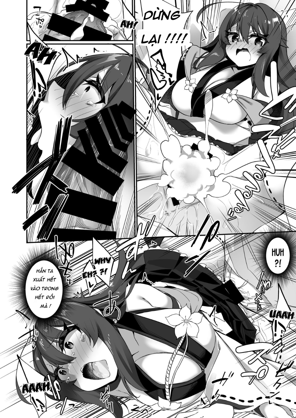 HentaiVN.net - Ảnh 15 - TS Miko-san wa Aragaitai! - Oneshot Ốm