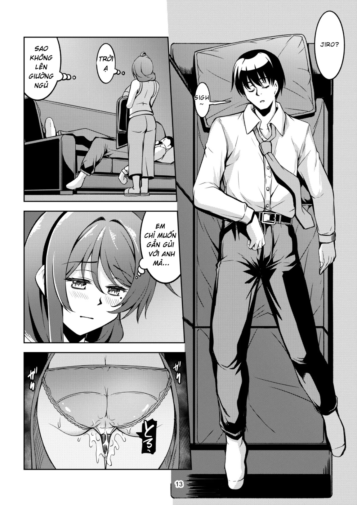 HentaiVN.net - Ảnh 15 - Hitozuma Ochi Yokkyuu Fuman no Wakazuma -Rika- - Siêu Phẩm