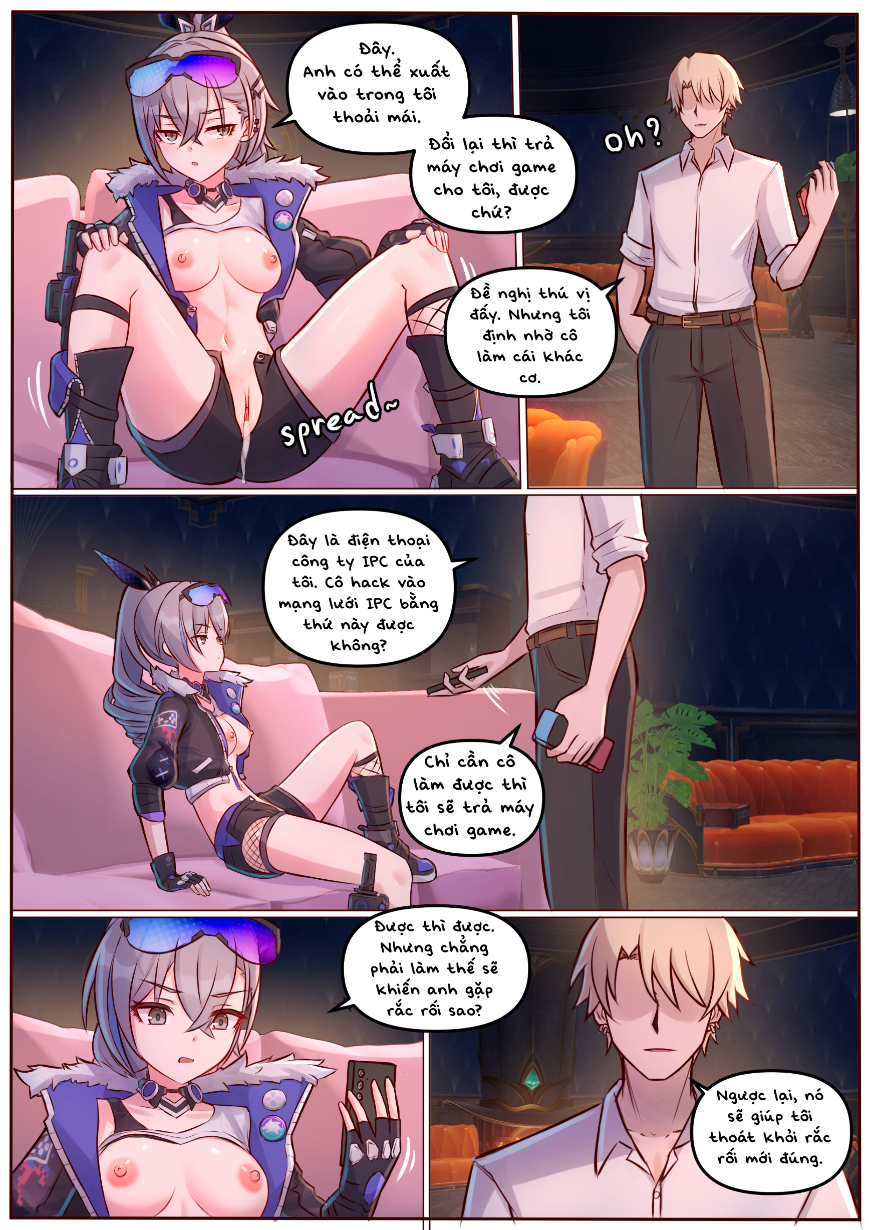HentaiVN.net - Ảnh 14 - Hành trình đạo dụ của Scott - Silver Wolf