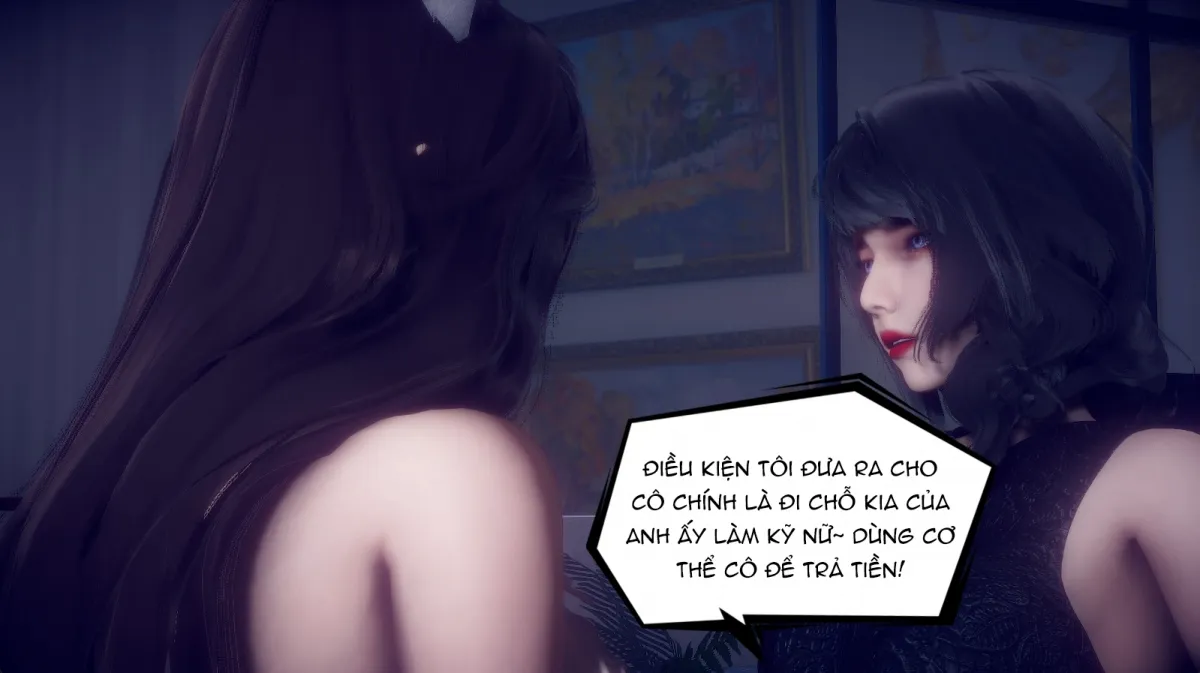 HentaiVN.net - Ảnh 15 - Tiểu Sử Trần Kiều An - Chap 24: Làm kĩ nữ, dùng cơ thể để trả tiền ?