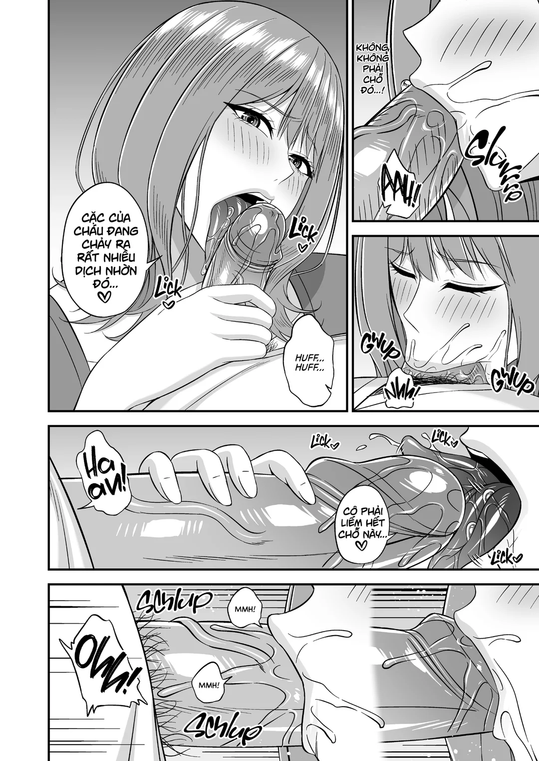 HentaiVN.net - Ảnh 16 - Gần gũi với mẹ bạn ngực khủng - 1_oneshot