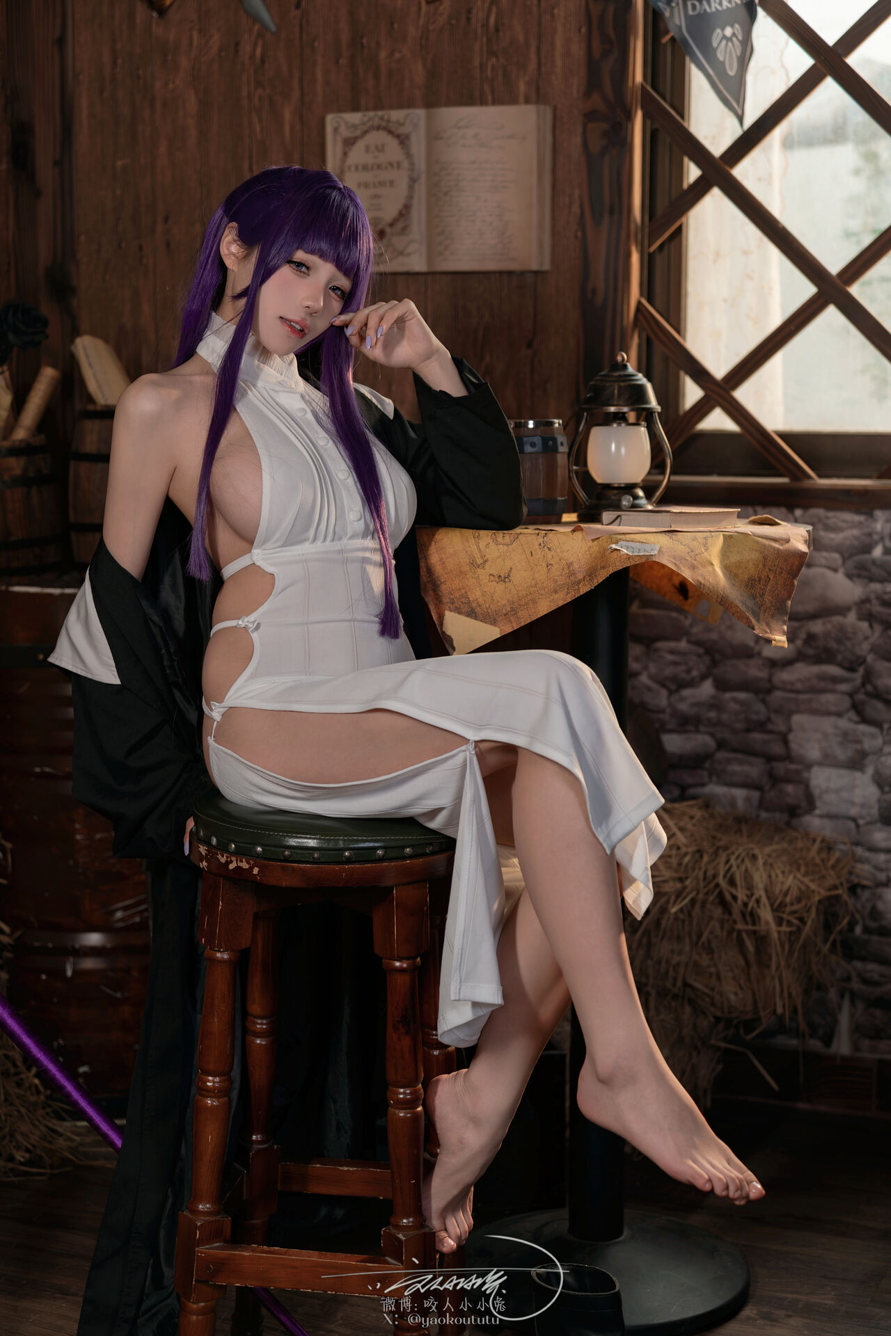 HentaiVN.net - Ảnh 15 - Cosplay Fern 黏黏团子兔 - 酩酊大喷菇 - Cosplay Fern