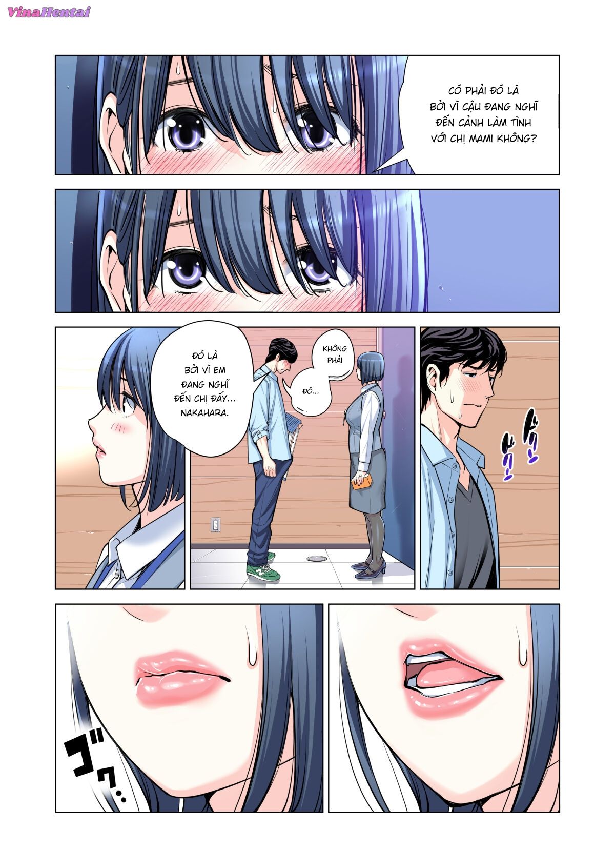HentaiVN.net - Ảnh 15 - Những cô trợ lý đã có chồng 1-5 - Chap 4 Full màu