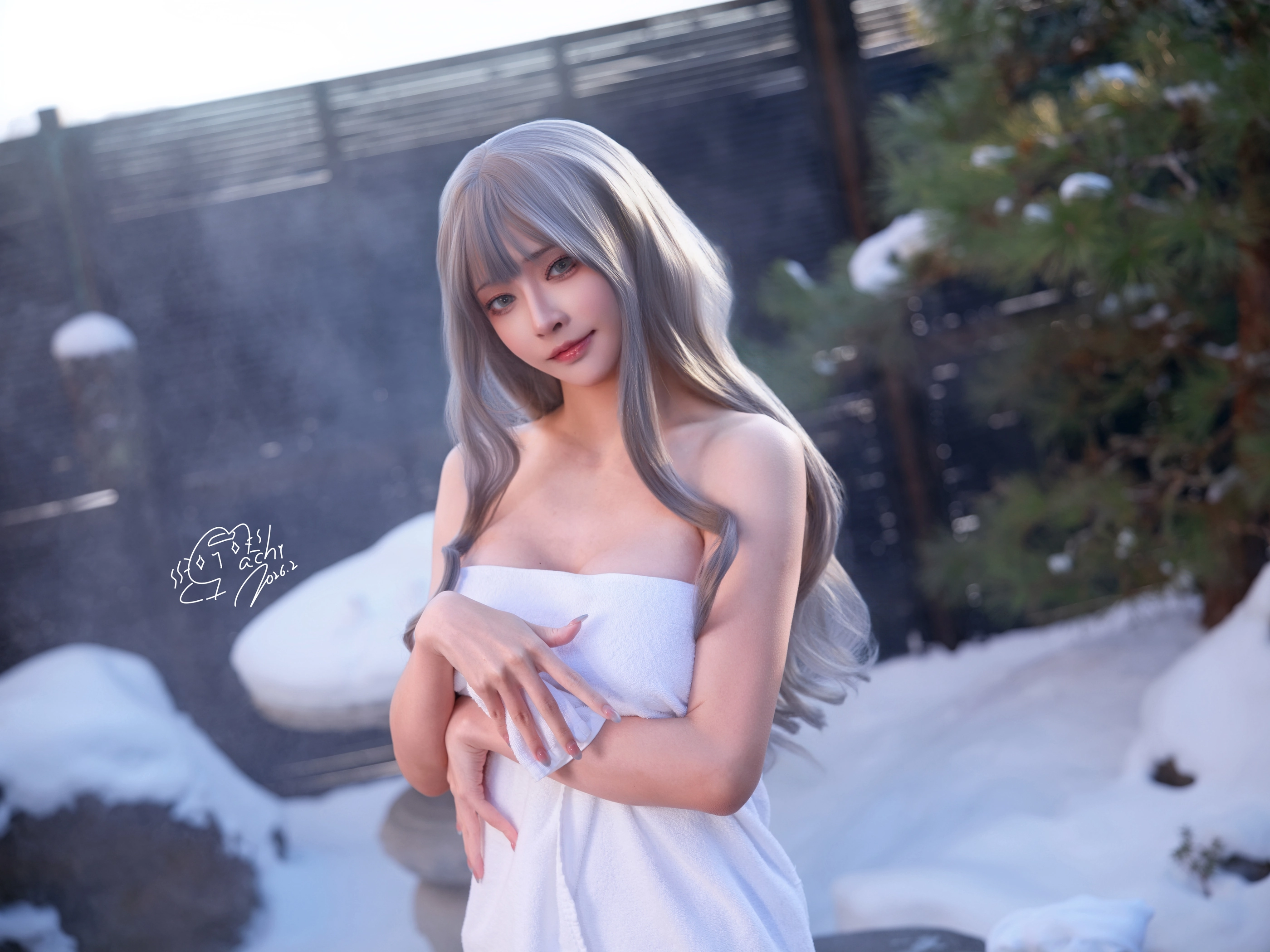 HentaiVN.net - Ảnh 16 - Machi馬吉 – Onsen “103 photos” - Chap 1