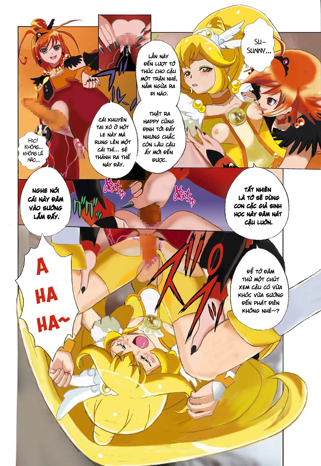 HentaiVN.net - Ảnh 15 - [Ero Tantei Jimusho] Evil Smile PreC*re! Bad End Full Color - Chap 1