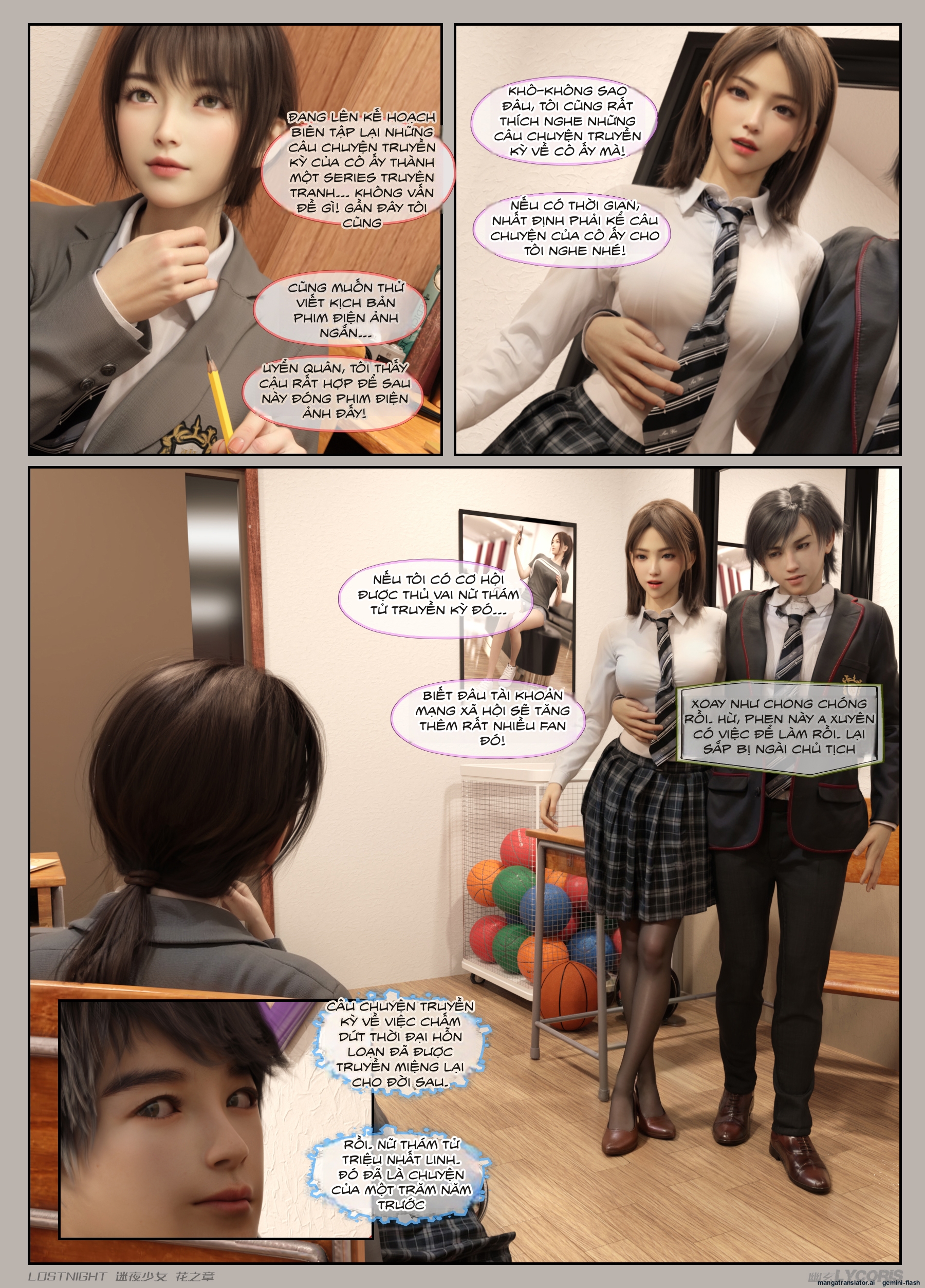 HentaiVN.net - Ảnh 15 - Thiếu Nữ Lạc Trong Đêm - Chương Của Hoa - Chương 1