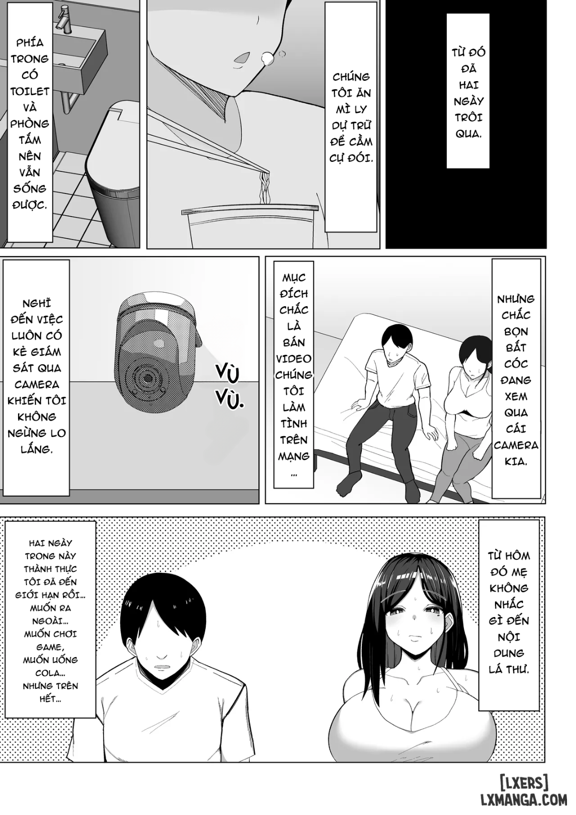HentaiVN.net - Ảnh 14 - Kaa-chan to Sex Shinai to Derarenai Heya ~Kuchiurusai Haha to Hankouki no Ore~ - Chap 1
