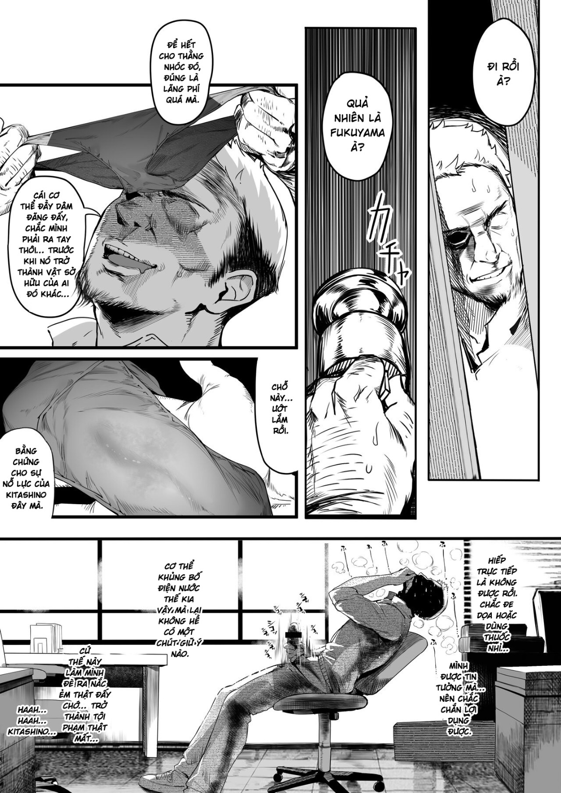 HentaiVN.net - Ảnh 16 - Kansai Gyogyou Kyoudou Kumiai (Marushin)] Rikujoubu no Bokukko Doukyuusei ga Chuunen Komon ni Mesu ni Sareru Ichibu Shijuu - Siêu phẩm