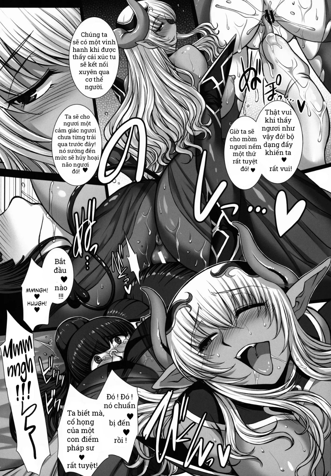 HentaiVN.net - Ảnh 16 - cuộc trò chuyện nhỏ giữa pháp sư Annette và công chúa succubus - oneshot