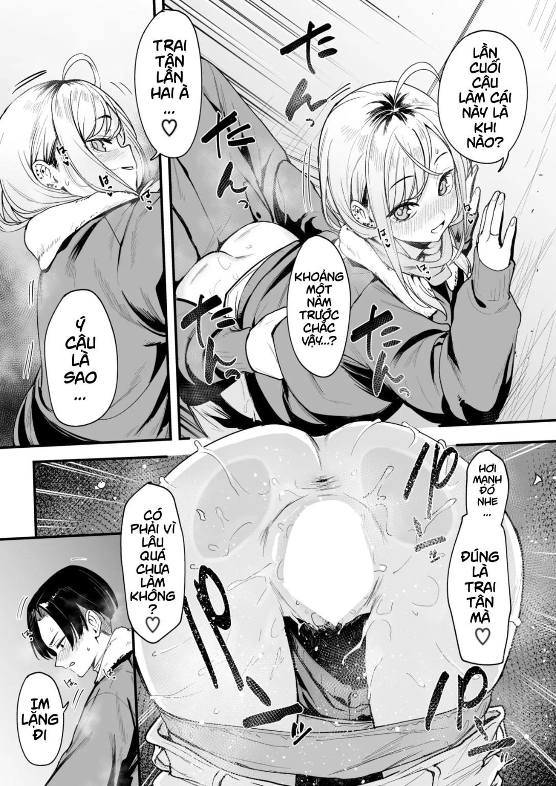 HentaiVN.net - Ảnh 15 - Fuyu to Genba to Sagyou Gal - Chap 1