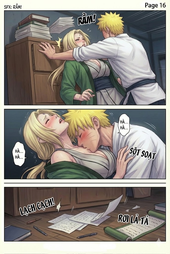 HentaiVN.net - Ảnh 16 - Love Naruto x Tsunade - Đụ