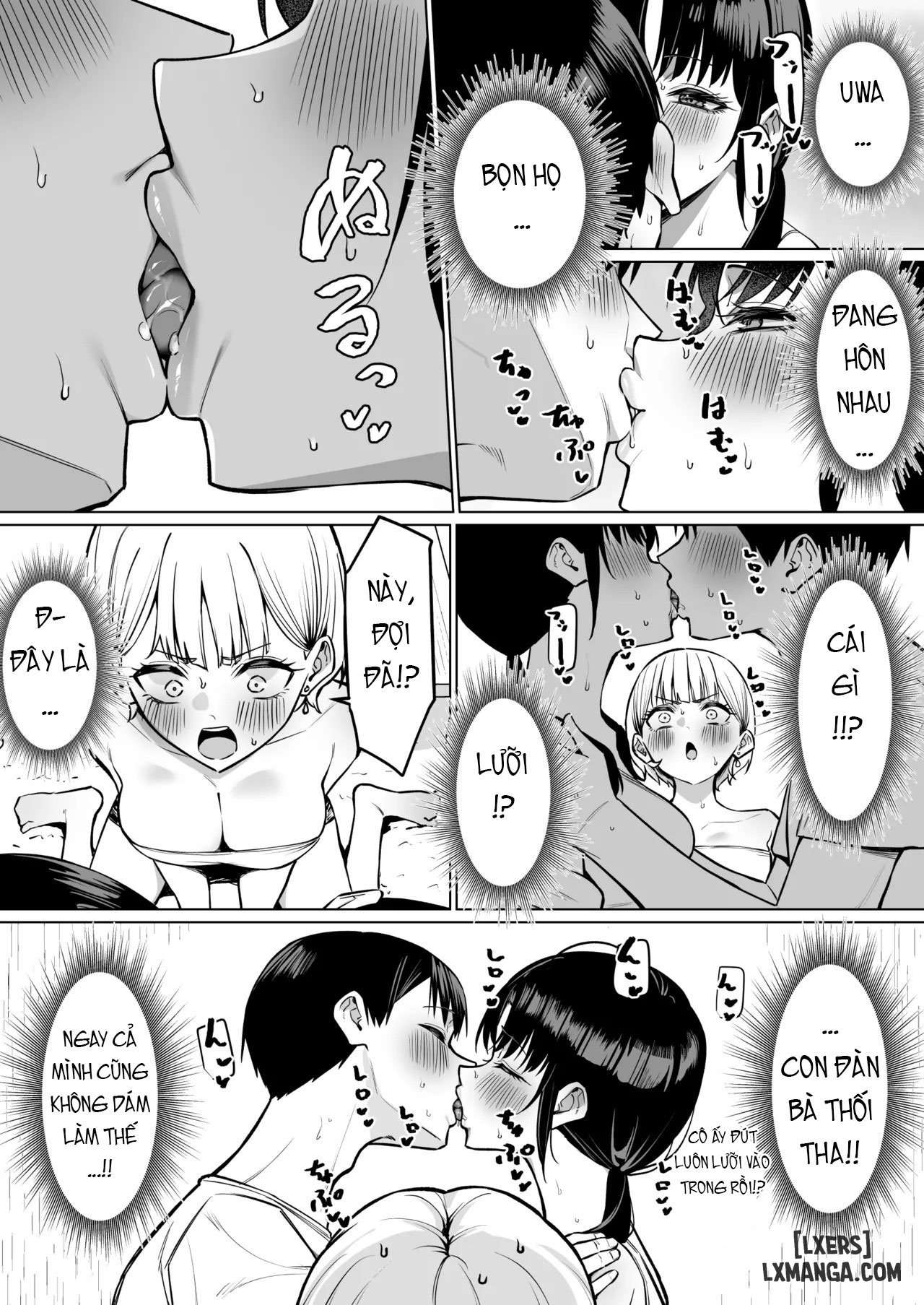 HentaiVN.net - Ảnh 13 - Câu Chuyện Về Việc Tôi Đã Hôn Nhau Với Hai Cô Bạn Của Tôi - Oneshot