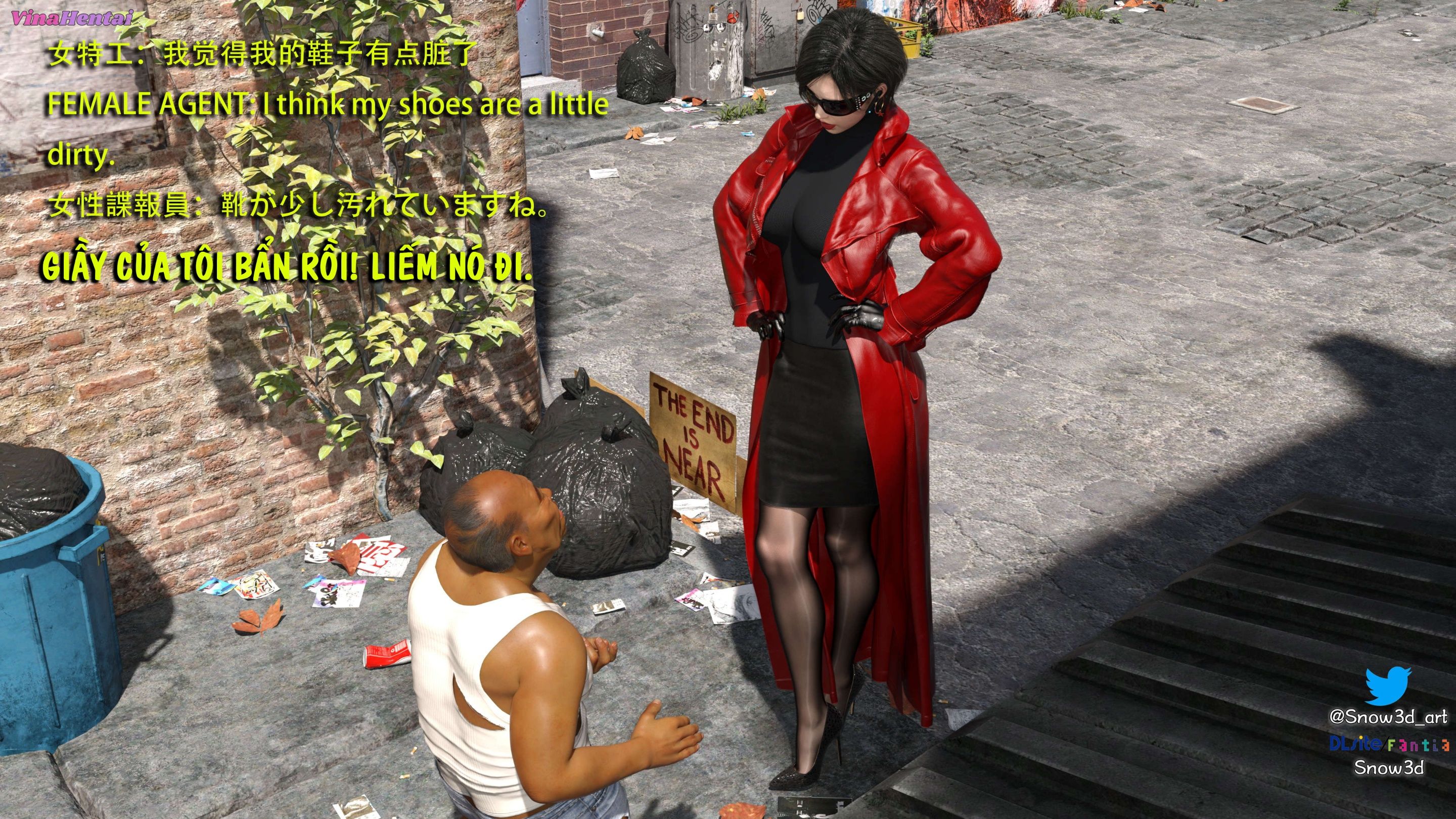 HentaiVN.net - Ảnh 16 - Ada Wong Và Kẻ Ăn Mày - Chap 1