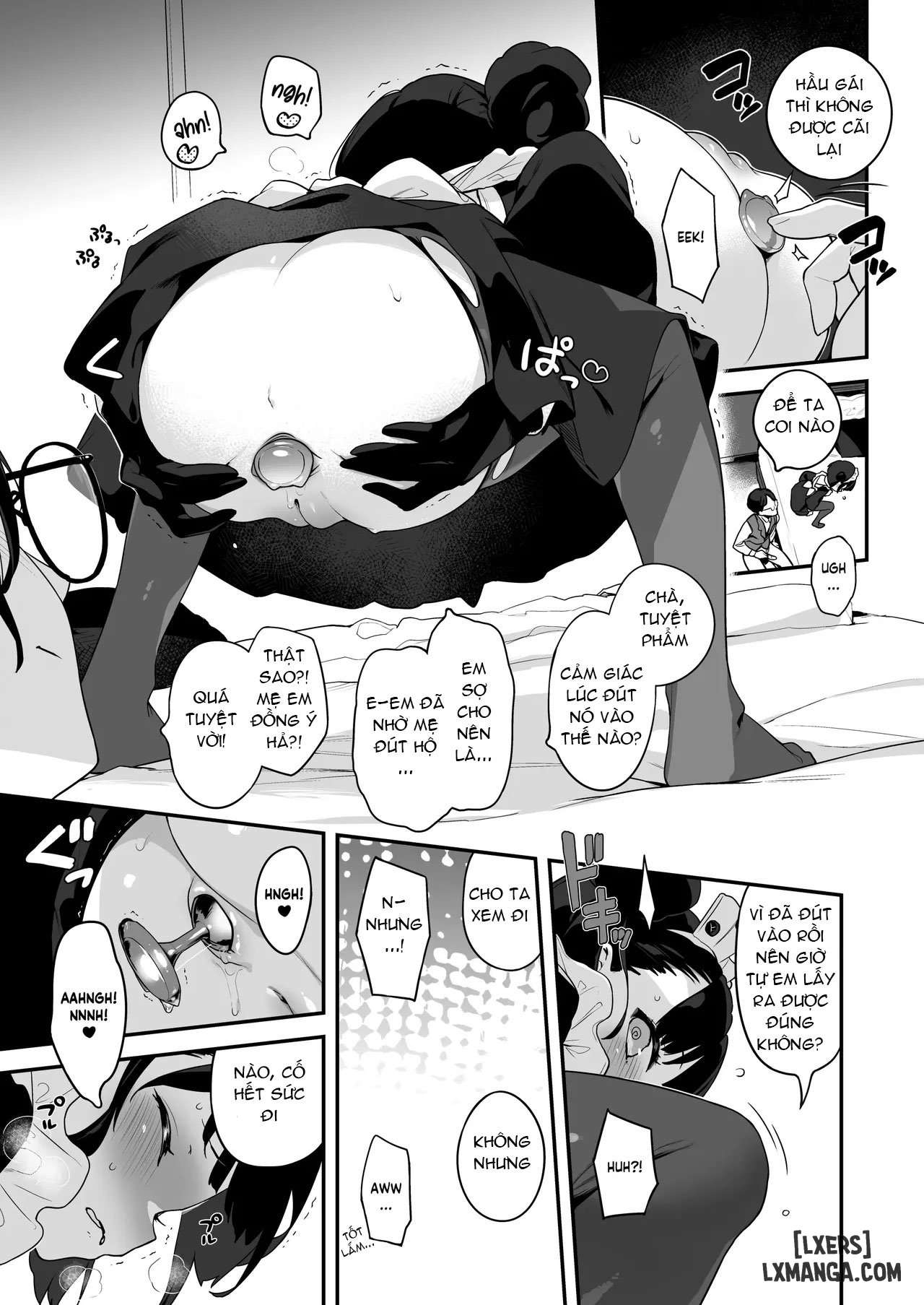 HentaiVN.net - Ảnh 13 - Komomo Là Hầu Gái Loli Kiêm Bồn Chứa Tinh Cho Riêng Chủ Nhân - Chap 1
