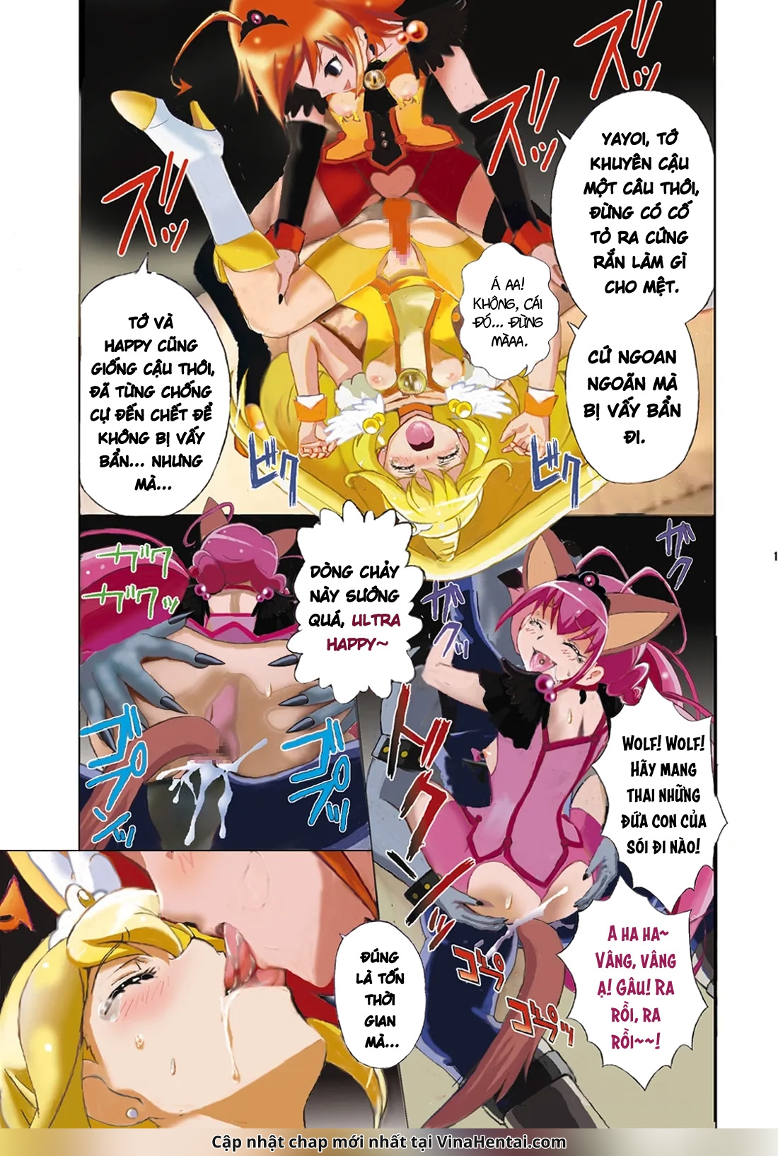 HentaiVN.net - Ảnh 16 - [Ero Tantei Jimusho] Evil Smile PreC*re! Bad End Full Color - Chap 1