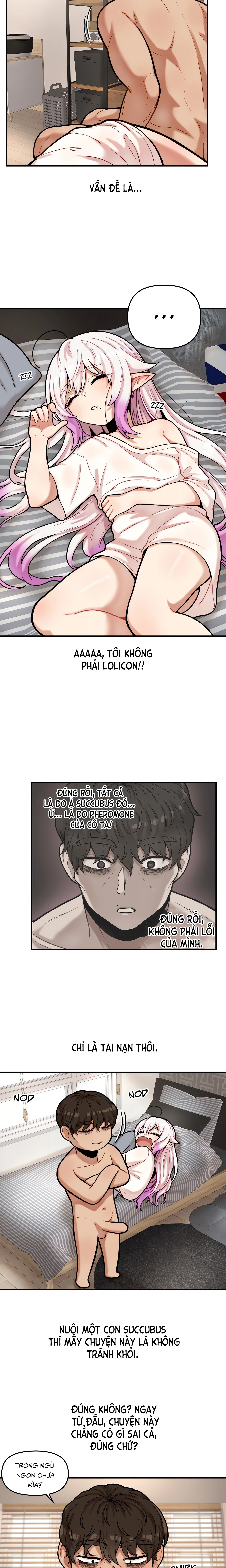 HentaiVN.net - Ảnh 16 - Con Mèo Nhặt Được Hóa Ra Là Succubus!? Tôi nhận được kĩ năng vô hình (Không che) - Chap 11
