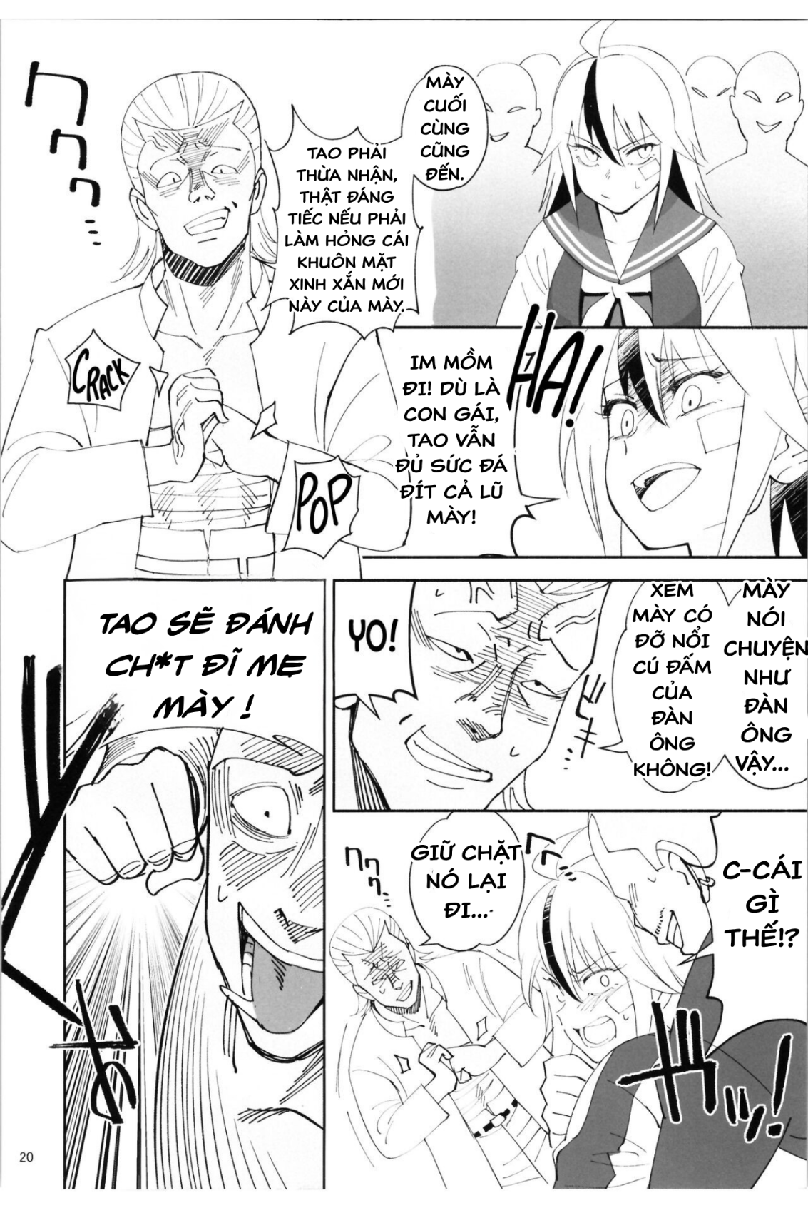 HentaiVN.net - Ảnh 17 - TS? NTR? Tao sẽ đá đít mày! - Chap 1