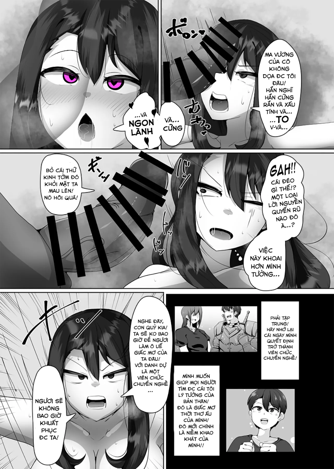 HentaiVN.net - Ảnh 17 - Ngôi Nhà Của Sự Chuyển Nghề Hắc Ám - Chap 1