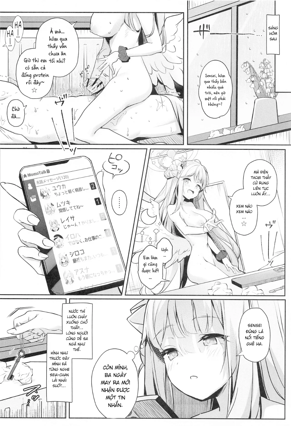 HentaiVN.net - Ảnh 17 - Sensei, thầy bị em lừa rồi đó! - Chap 1
