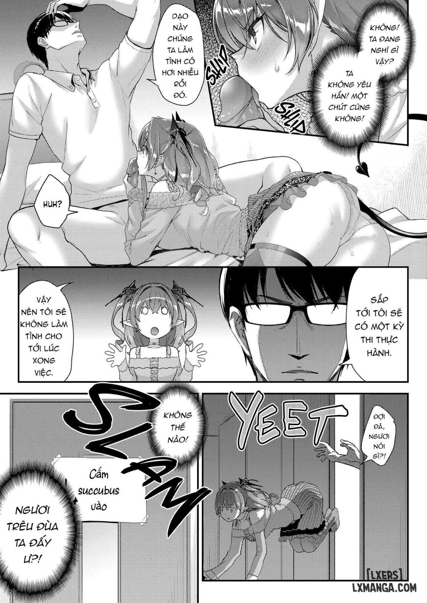 HentaiVN.net - Ảnh 16 - Succubus Blows Her First Day On the Job [J18] - Oneshot