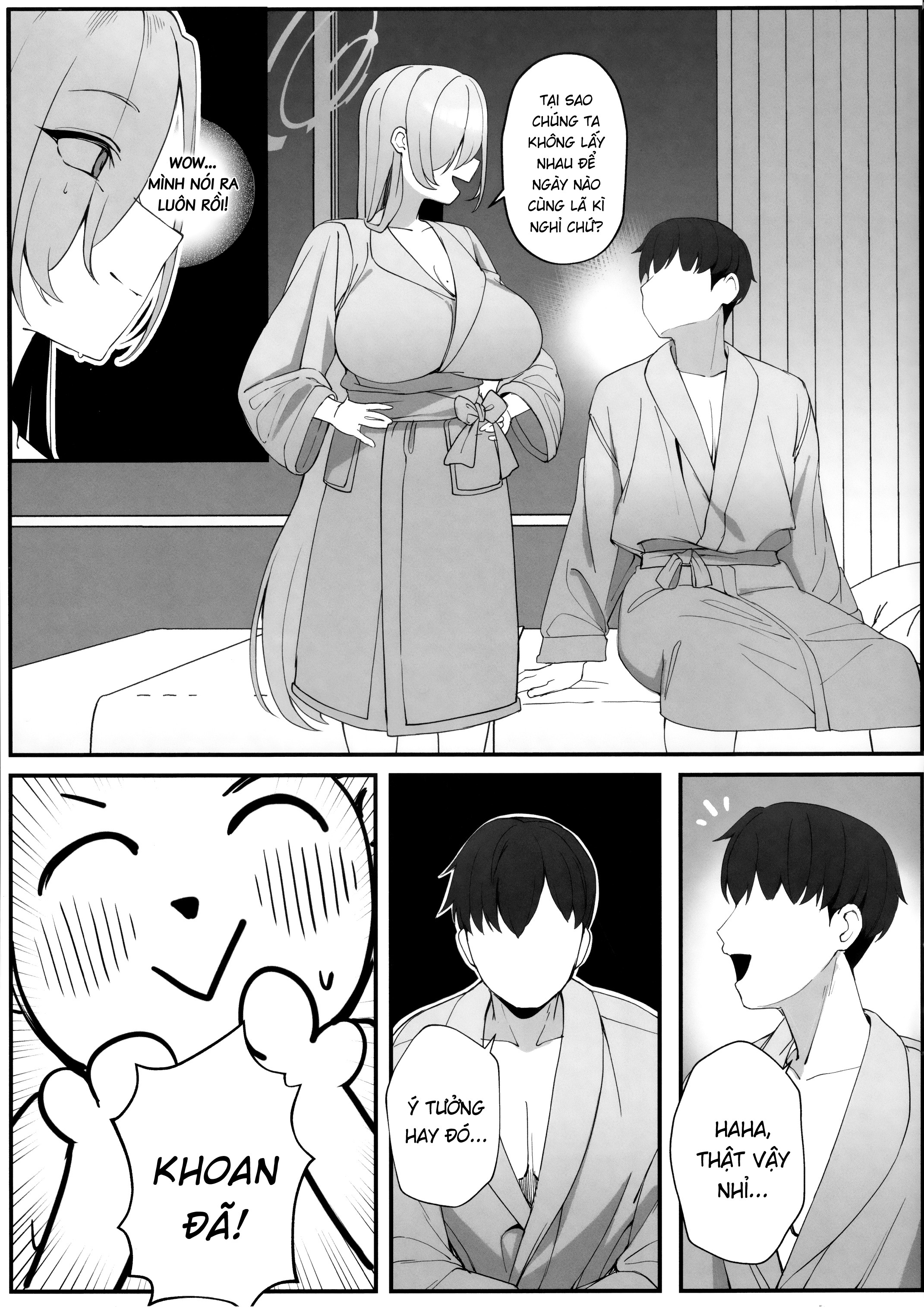 HentaiVN.net - Ảnh 17 - Tuần trăng mật cùng Sensei. - yêu