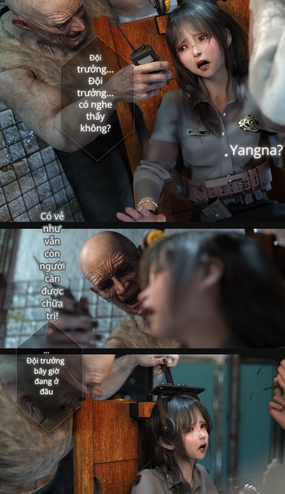 HentaiVN.net - Ảnh 29 - Mental Hospital - 3. Bắt giữ Fuyuki Rin'ne, bắt đầu điều trị nào