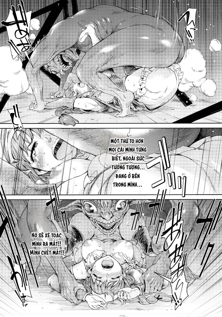 HentaiVN.net - Ảnh 17 - Một nữ chiến binh đã rơi vào Vương quốc Goblin. - Chương 1