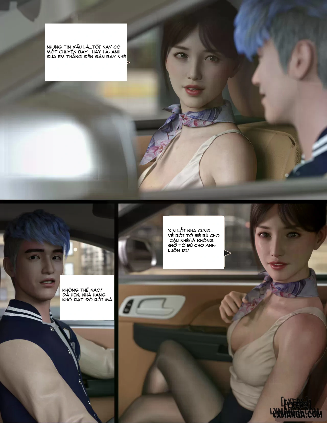 HentaiVN.net - Ảnh 17 - Lust Flight 04 - Oneshot