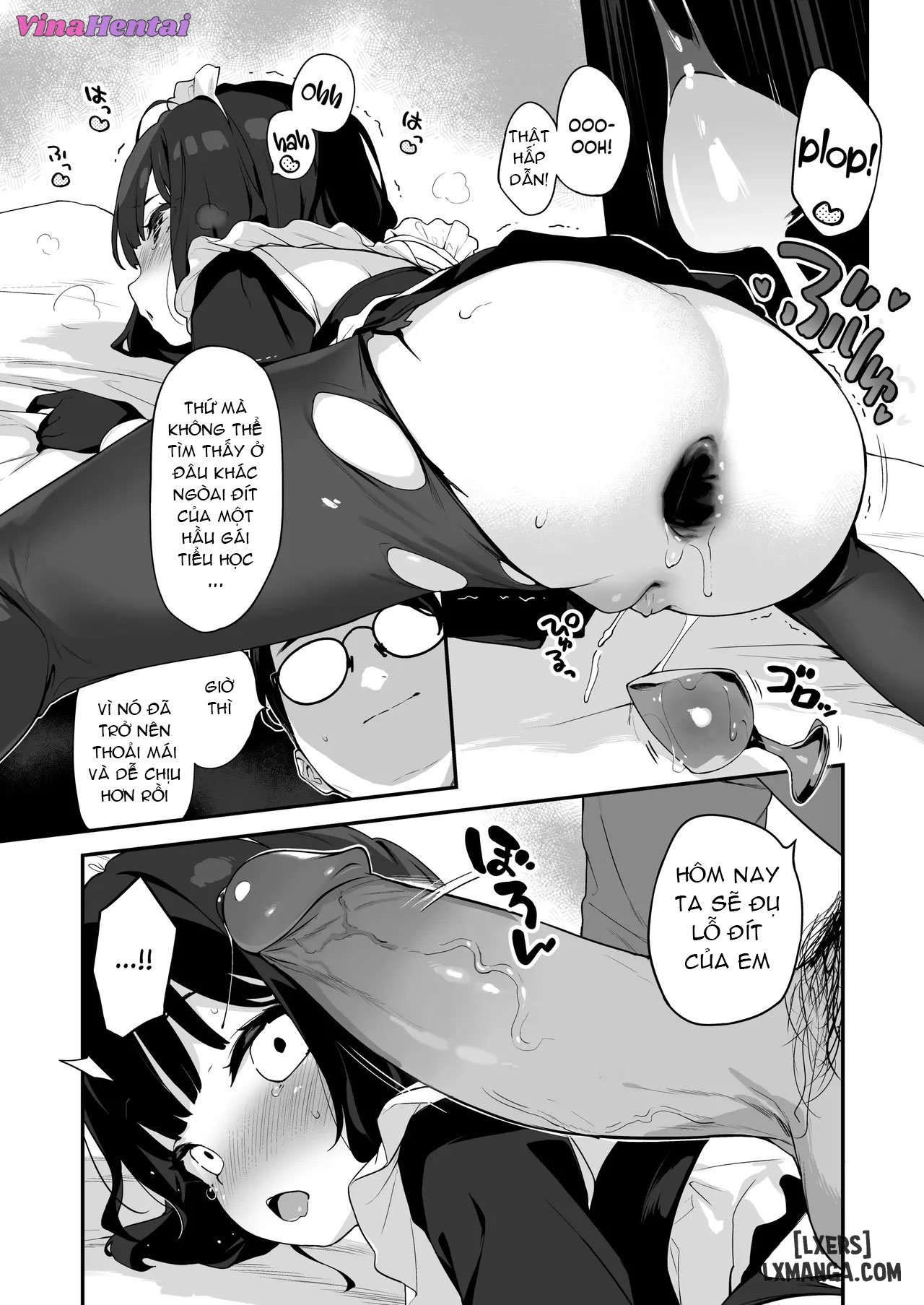 HentaiVN.net - Ảnh 15 - Komomo Là Hầu Gái Loli Kiêm Bồn Chứa Tinh Cho Riêng Chủ Nhân - Chap 1