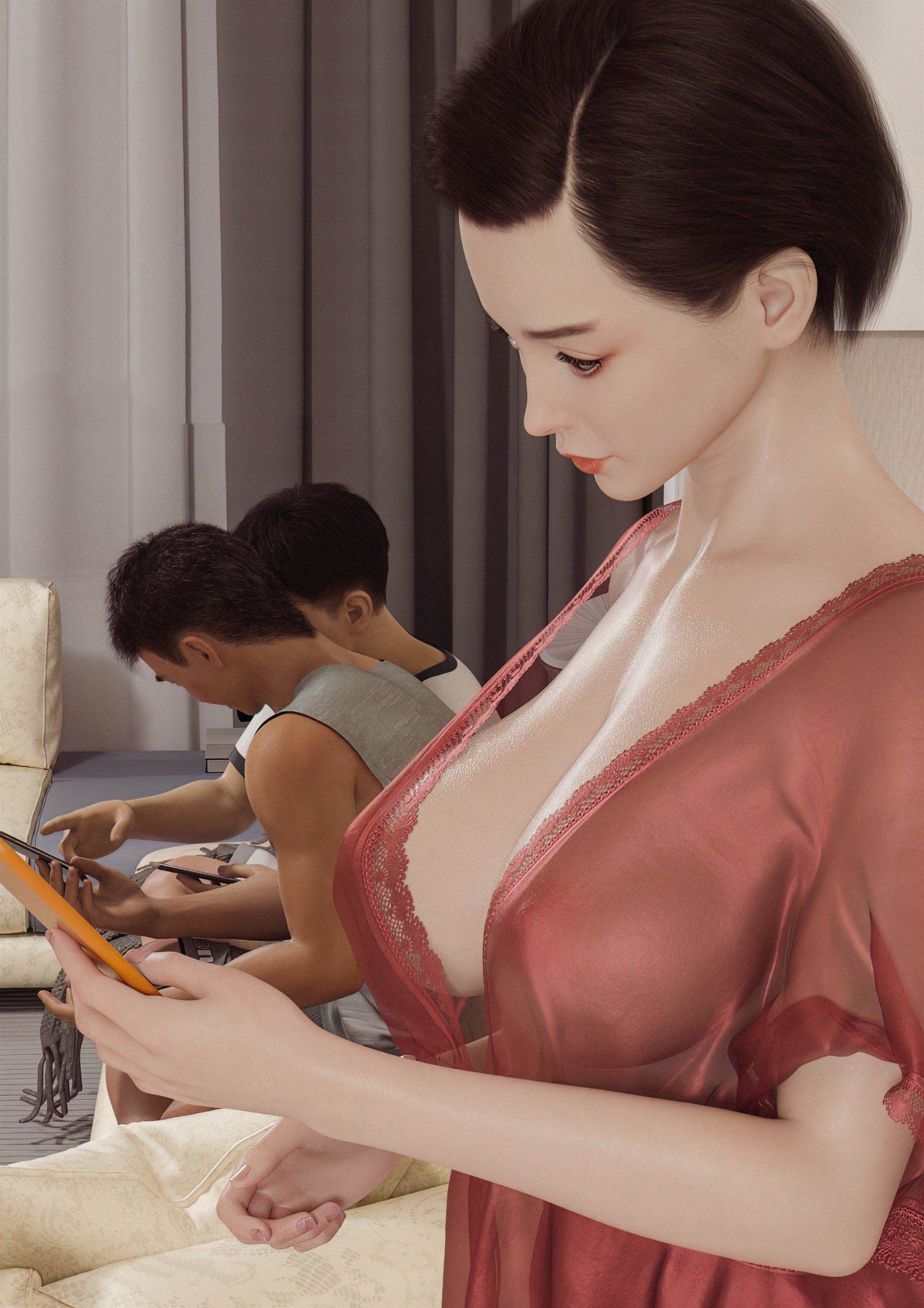 HentaiVN.net - Ảnh 19 - Ham Muốn Kì Lạ Với Mẹ - Chương 2 Hương Vị Mẹ Của Bạn