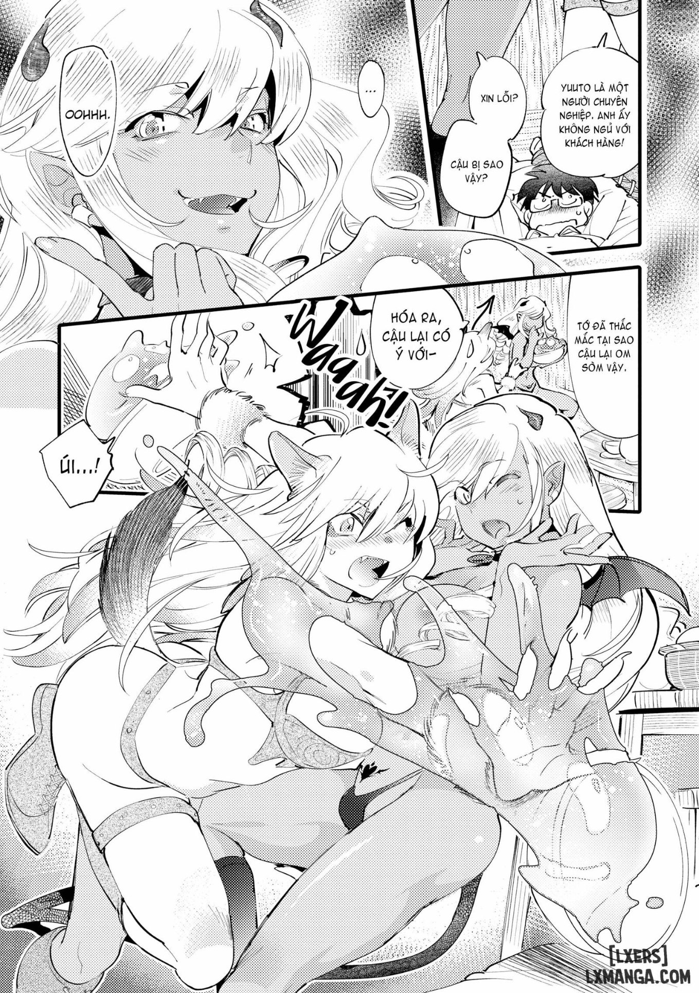 HentaiVN.net - Ảnh 18 - Monster Girls with a Need for Seed - Chapter 8