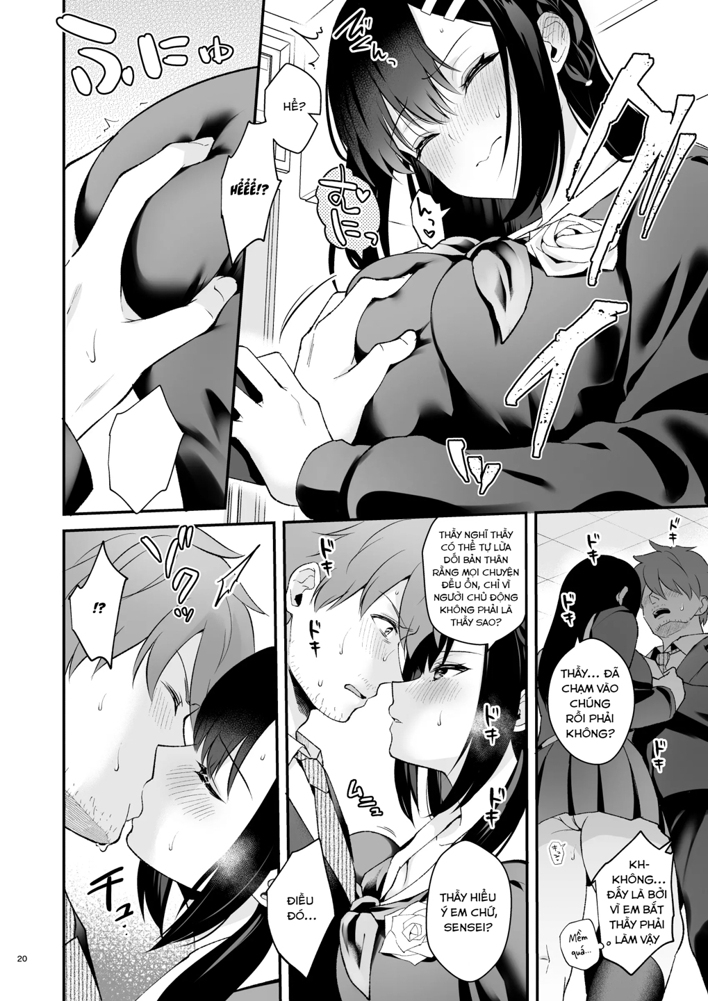 HentaiVN.net - Ảnh 17 - Em yêu thầy, Sensei! - Chương 1 - Mưa tháng Ba