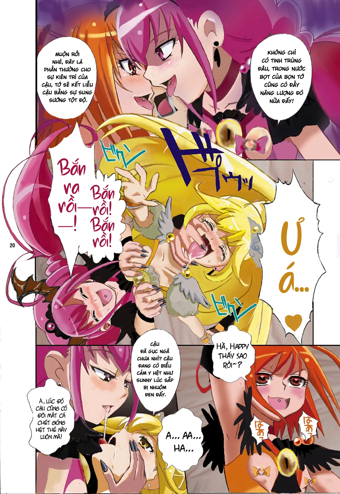 HentaiVN.net - Ảnh 19 - [Ero Tantei Jimusho] Evil Smile PreC*re! Bad End Full Color - Chap 1