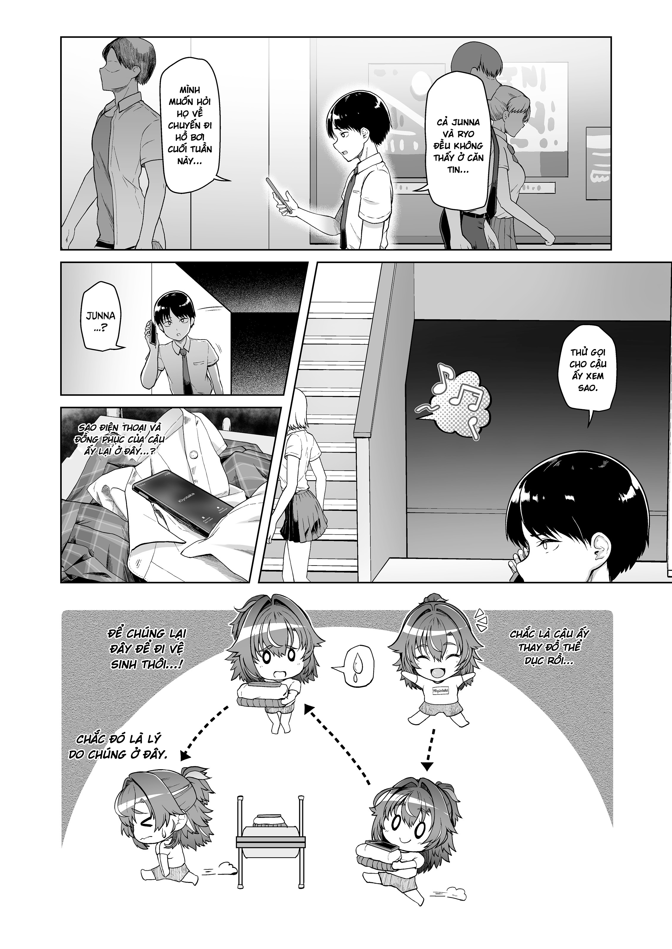 HentaiVN.net - Ảnh 19 - Rental Suieibu Kanojo - Chap 3