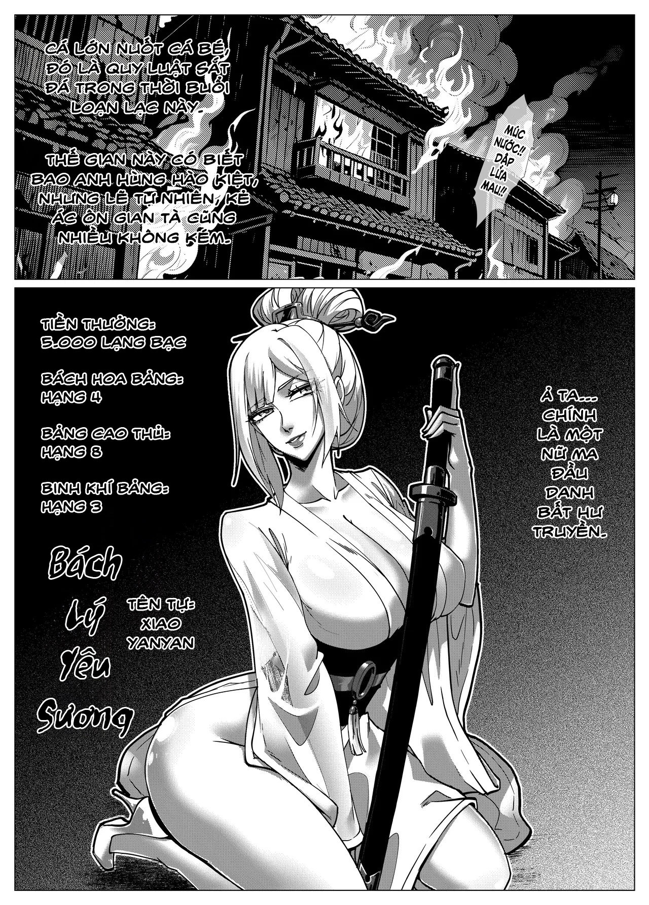HentaiVN.net - Ảnh 3 - Bách Hoa Bảng chapter 1 - Một bắn