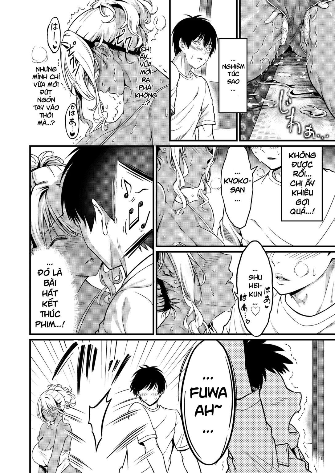 HentaiVN.net - Ảnh 19 - Yojouhan Ikken Apart de Komochi Dosukebe Rinjin to Asedaku Noukou na Otsukiai - Chap 1
