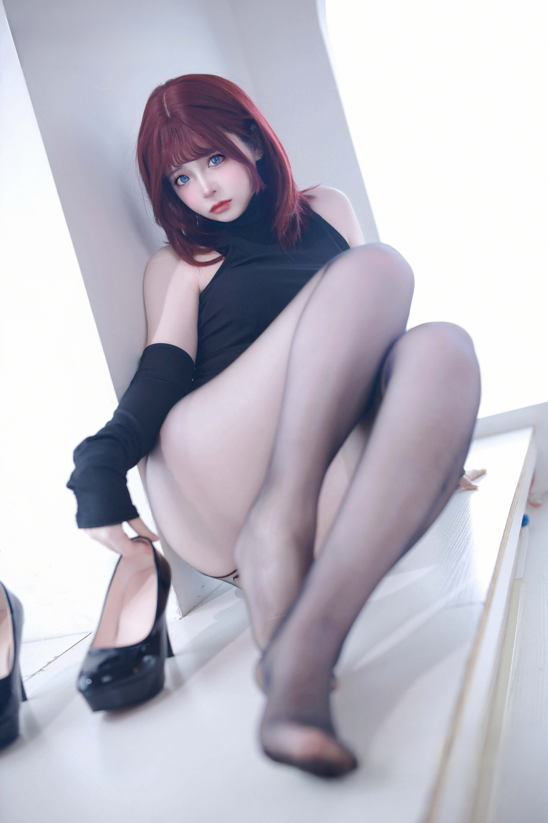 HentaiVN.net - Ảnh 20 - 疯猫ss – 少女衣橱 红发毛衣 - Chap 1