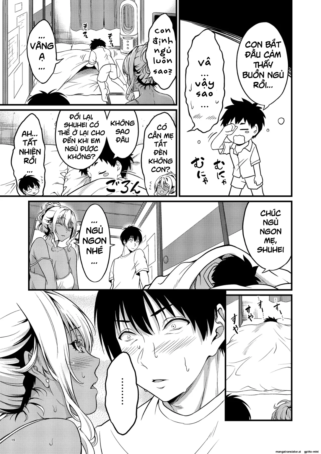 HentaiVN.net - Ảnh 20 - Yojouhan Ikken Apart de Komochi Dosukebe Rinjin to Asedaku Noukou na Otsukiai - Chap 1