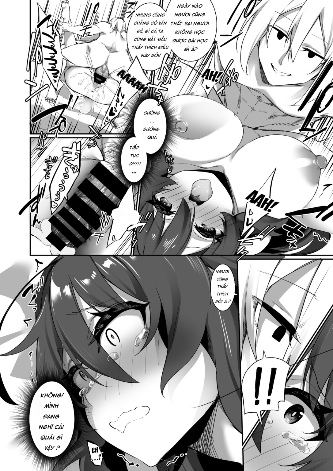 HentaiVN.net - Ảnh 21 - TS Miko-san wa Aragaitai! - Oneshot Ốm