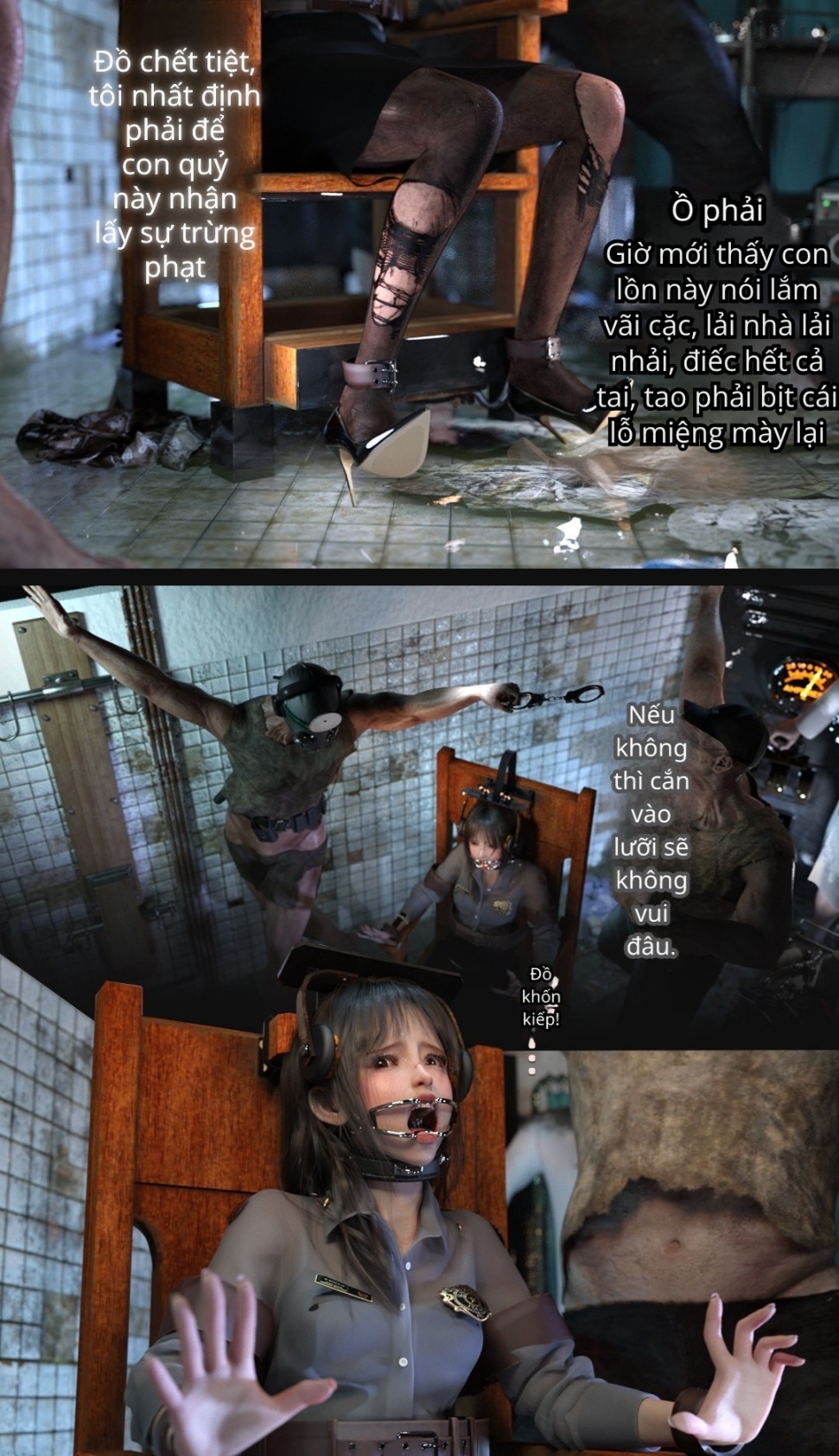 HentaiVN.net - Ảnh 32 - Mental Hospital - 3. Bắt giữ Fuyuki Rin'ne, bắt đầu điều trị nào