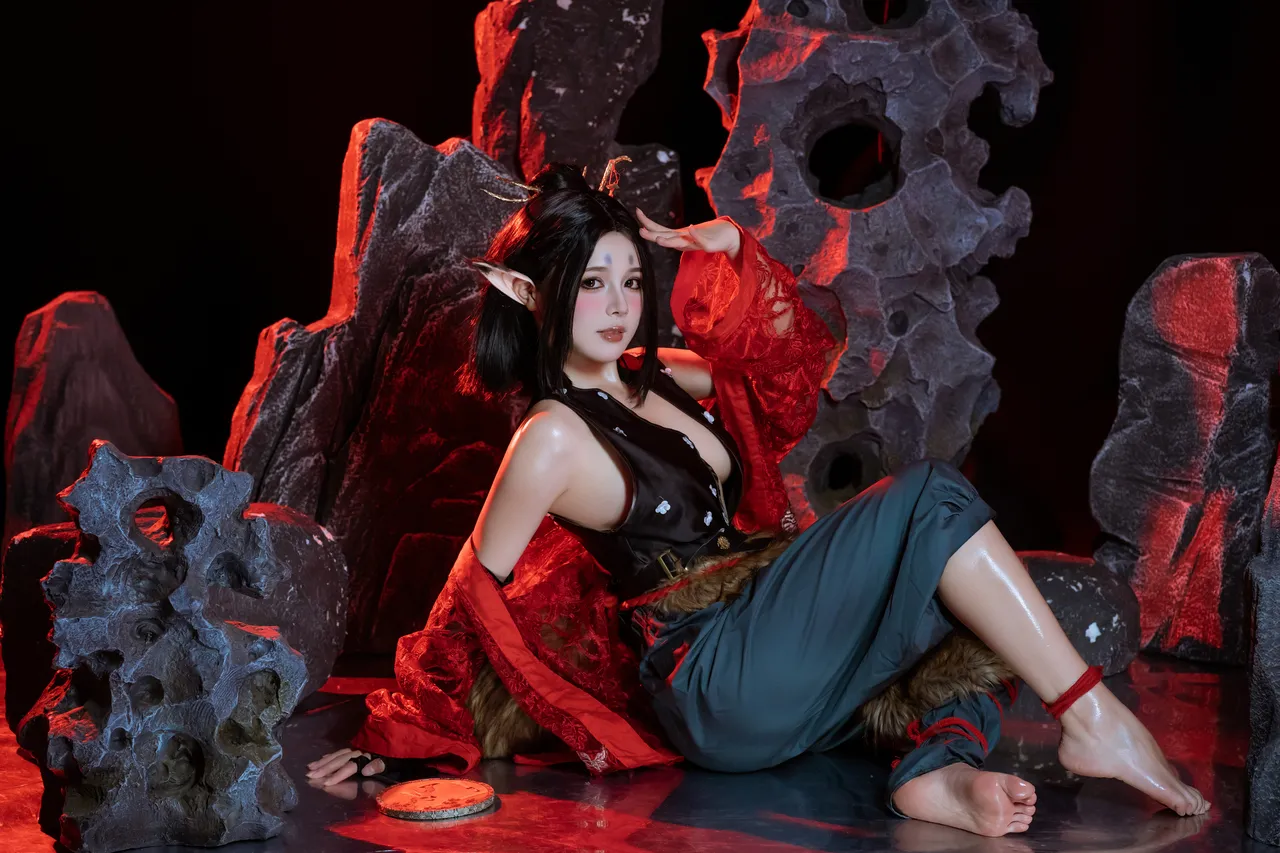 HentaiVN.net - Ảnh 20 - Thất Nguyệt Miêu Tử – Bình Bình (Black Myth: Wukong) - Bình Bình (Black Myth: Wukong)