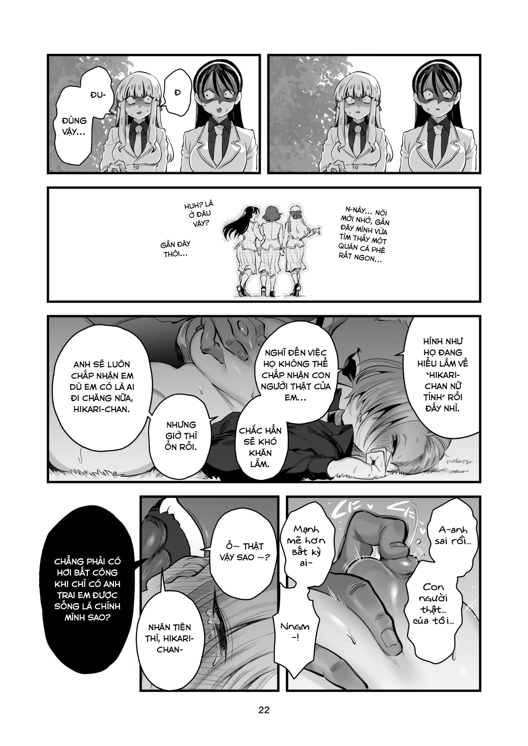 HentaiVN.net - Ảnh 22 - Hikari-kun Is Done For - Chap 1