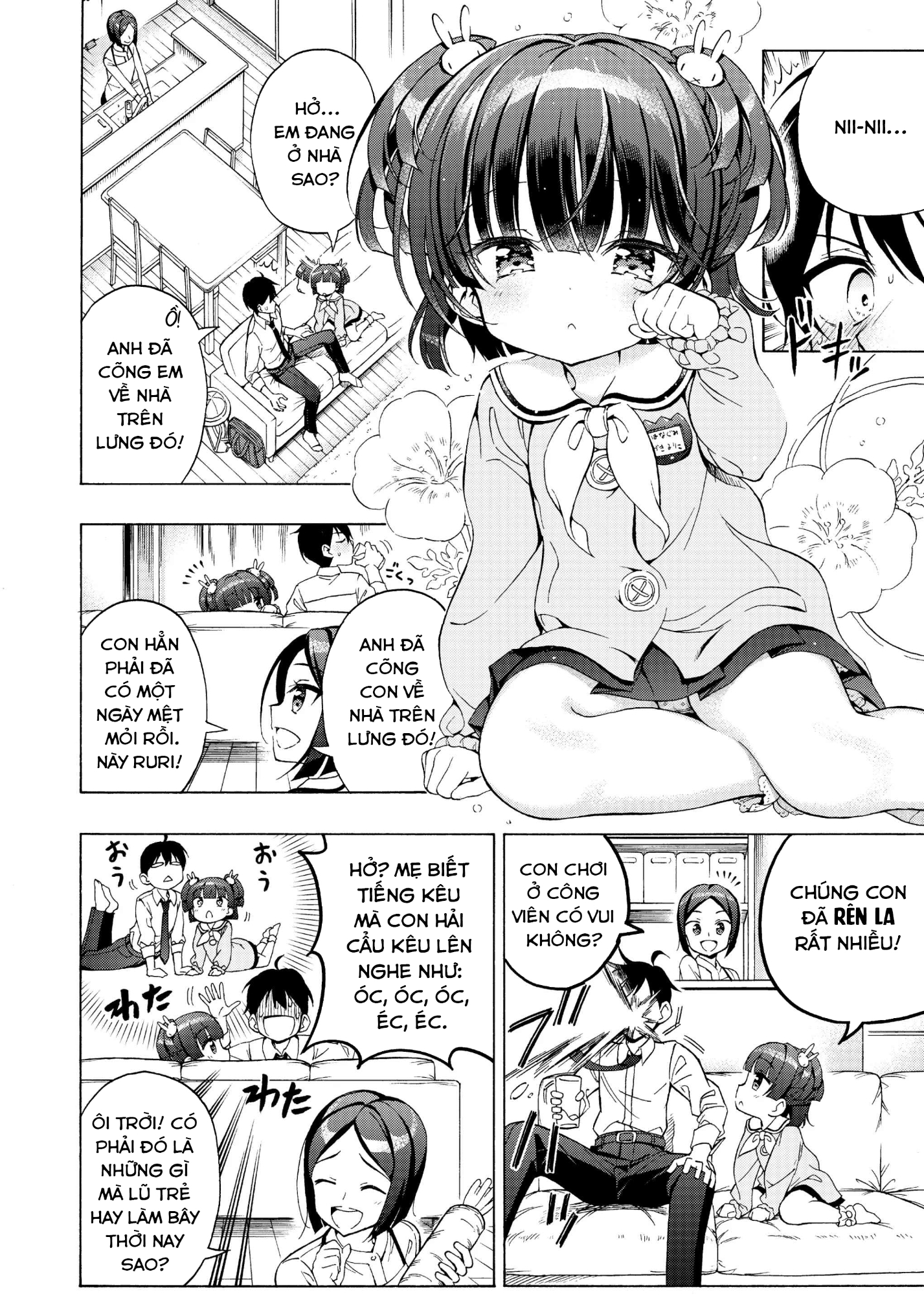 HentaiVN.net - Ảnh 21 - Cùng chơi nào, Nii-ni! Vol.2 - Chap 1
